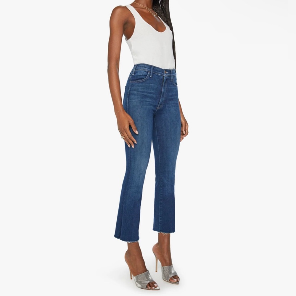 MOTHER The Hustler Dark Blue Jeans